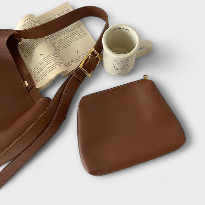 Nora | Elegante Bolsa de Cuero Saaga para un Estilo Sofisticado y Duradero