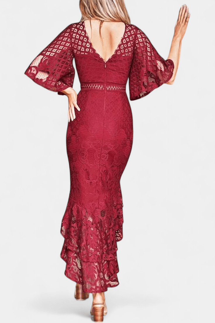 Pernille | Vestido de Encaje Elegante