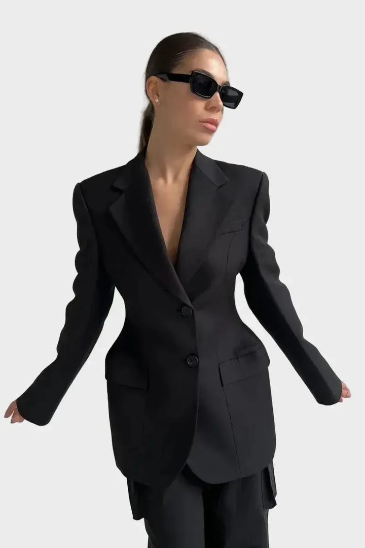 Pernille Classic Blazer - Elevate Your Style with Timeless Elegance and Versatile Comfort
