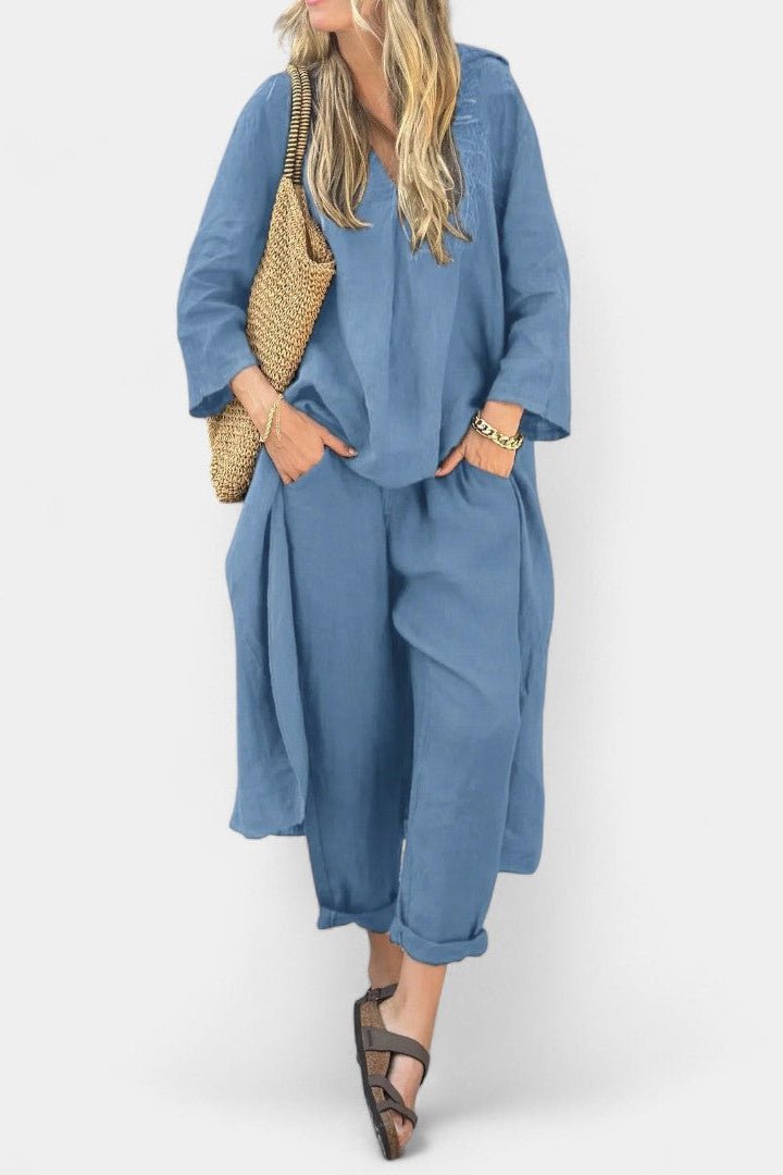 Pernille Long Sleeve Set - Effortless Style and Comfort for Every Occasion