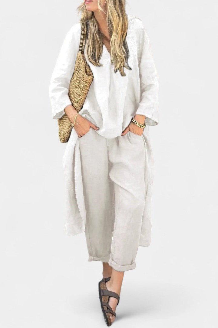 Pernille Long Sleeve Set - Effortless Style and Comfort for Every Occasion