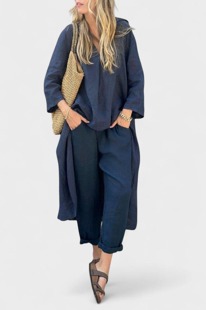 Pernille Long Sleeve Set - Effortless Style and Comfort for Every Occasion