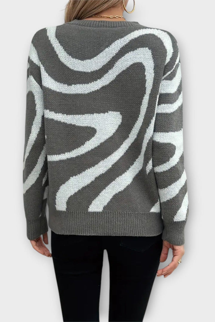 Rikke | Floral Sweater