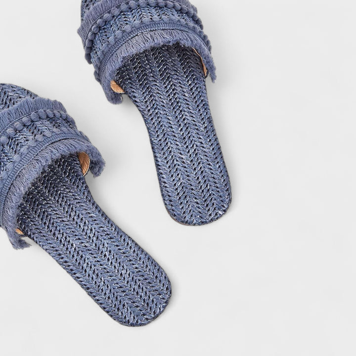 Rikke | Elegantes Zapatos Pompon para un Estilo Único y Confortable