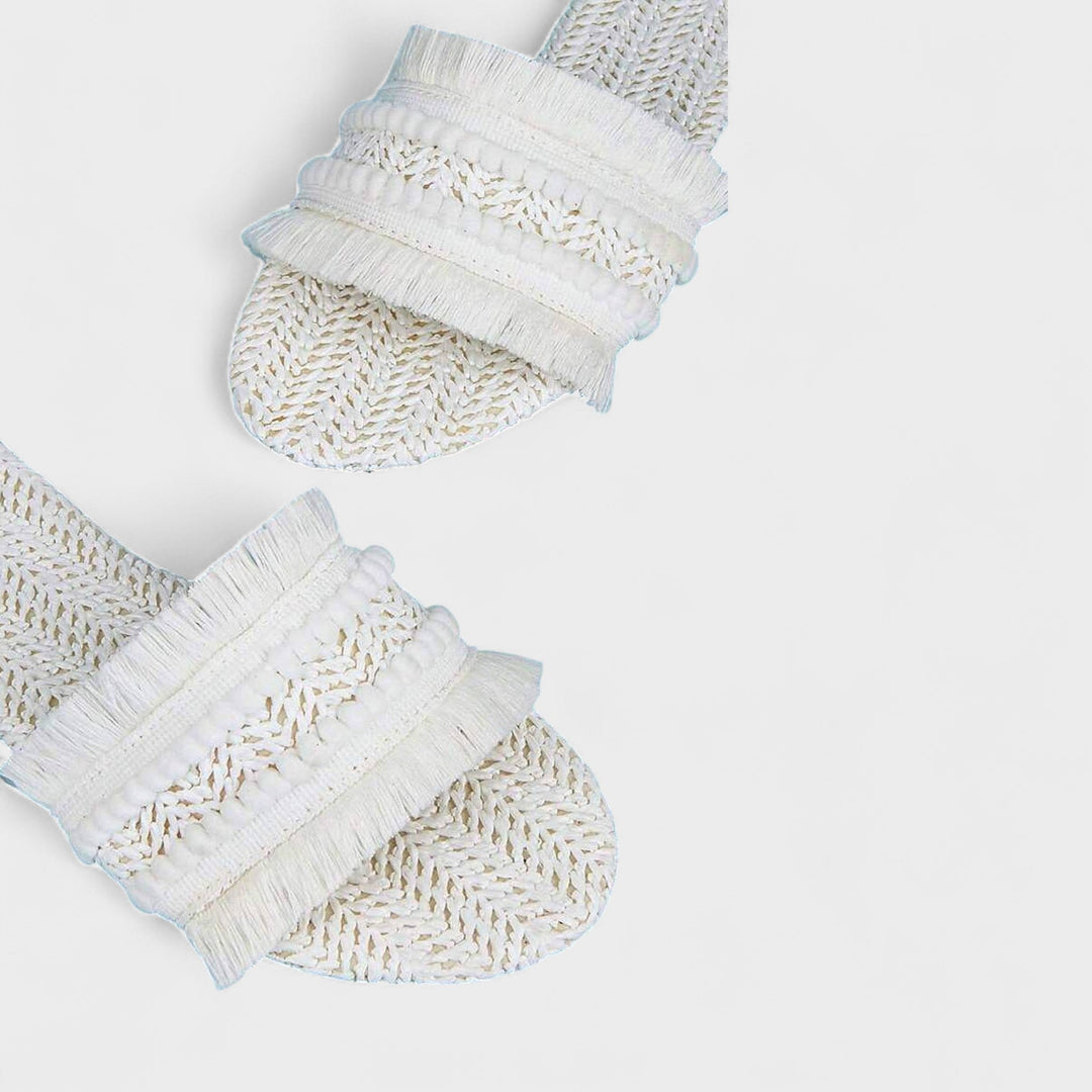 Rikke | Elegantes Zapatos Pompon para un Estilo Único y Confortable