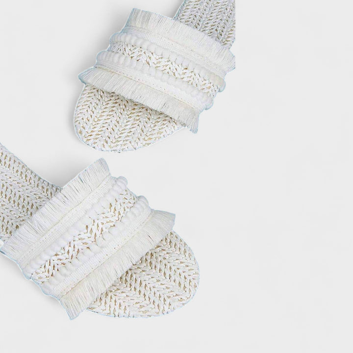 Rikke | Elegantes Zapatos Pompon para un Estilo Único y Confortable