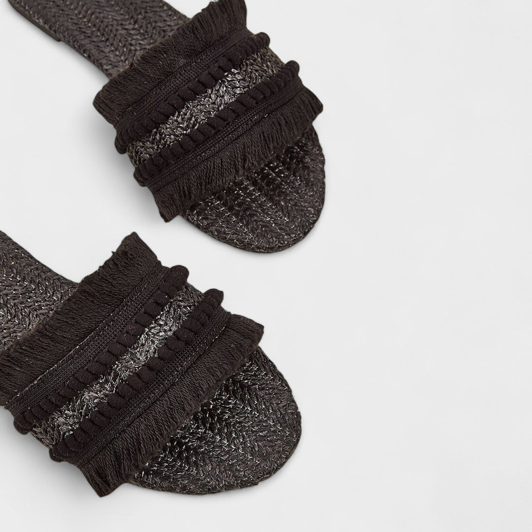 Rikke | Elegantes Zapatos Pompon para un Estilo Único y Confortable