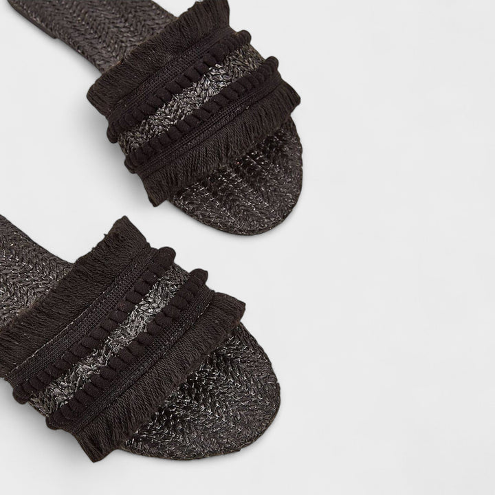 Rikke | Elegantes Zapatos Pompon para un Estilo Único y Confortable