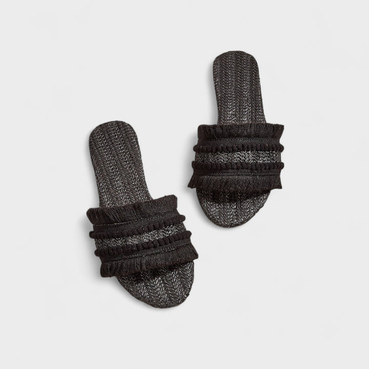 Rikke | Elegantes Zapatos Pompon para un Estilo Único y Confortable