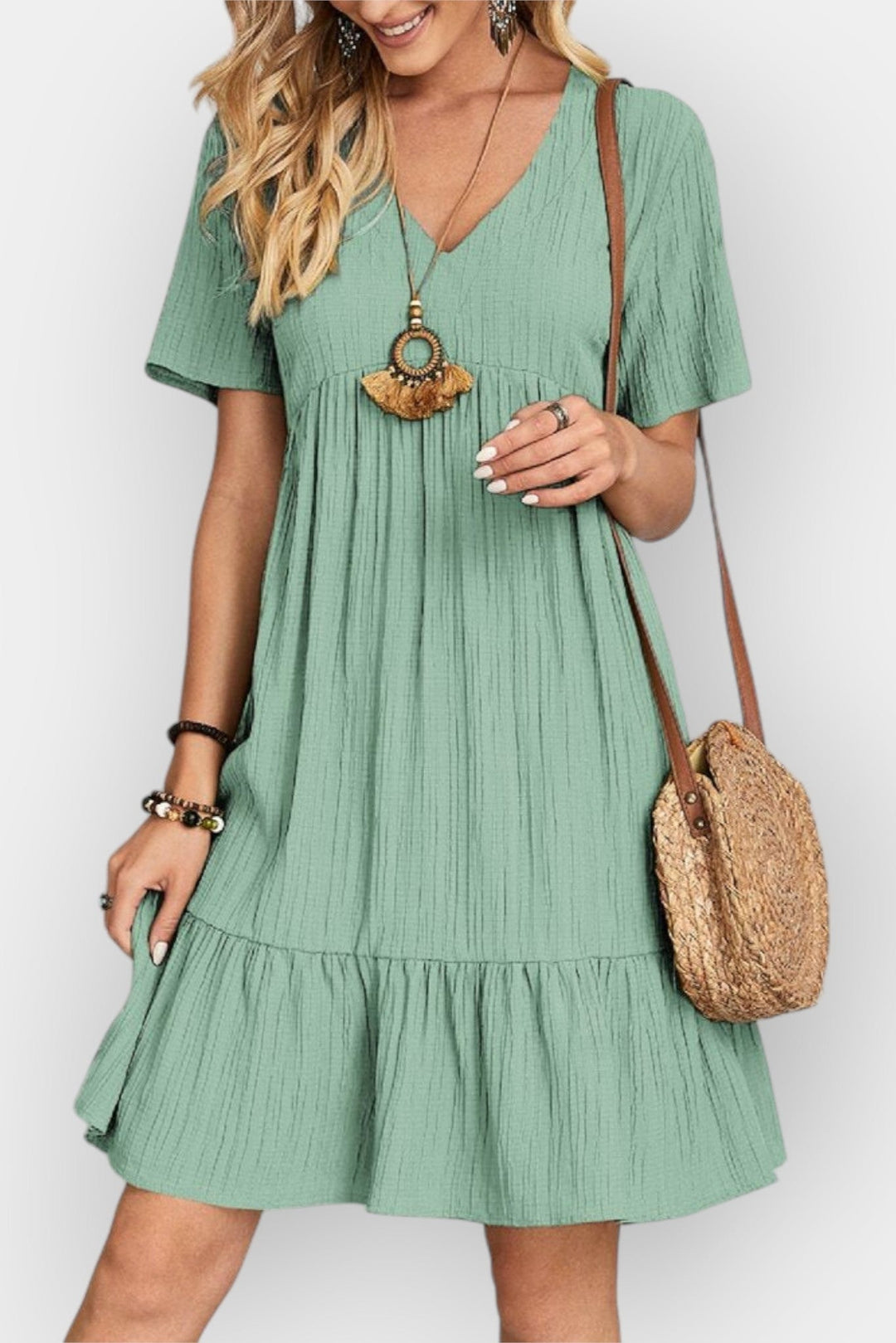 Rikke | Vestido con Escote en V