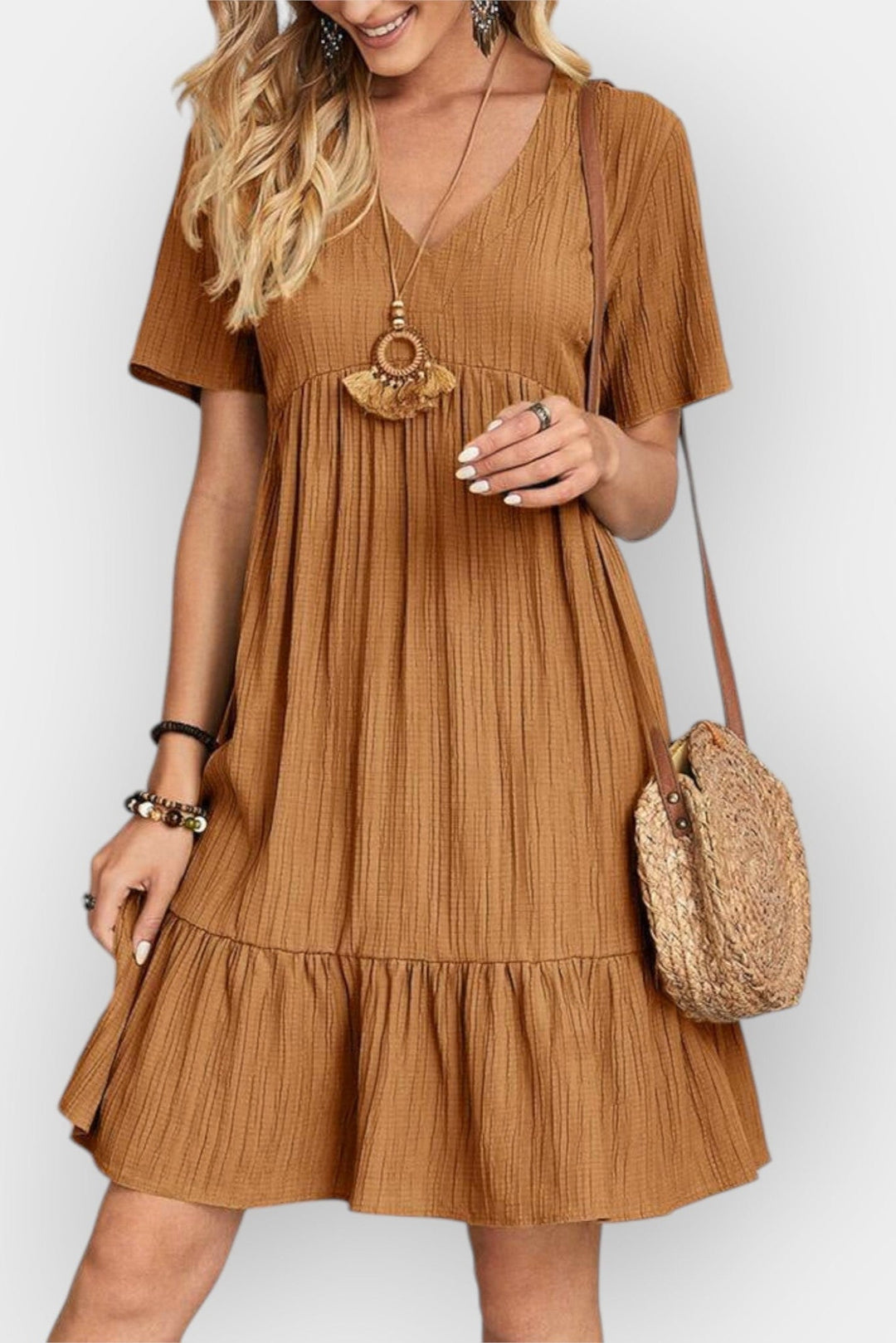 Rikke | Vestido con Escote en V