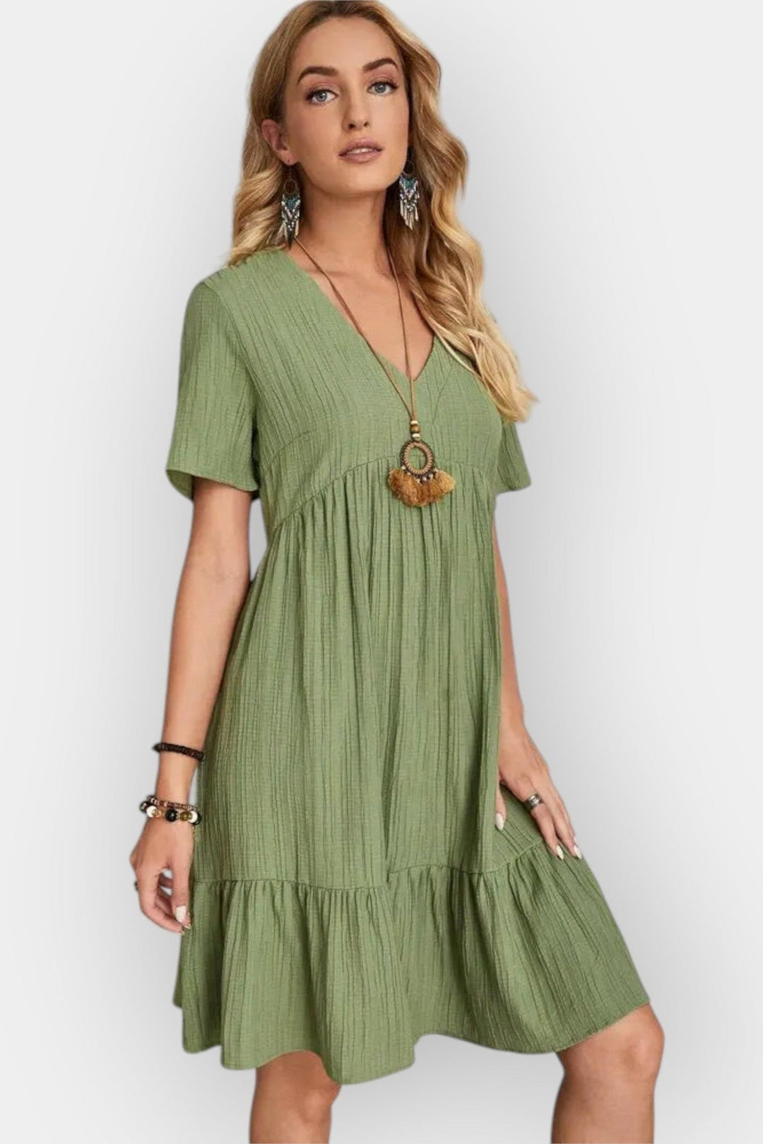 Rikke | Vestido con Escote en V