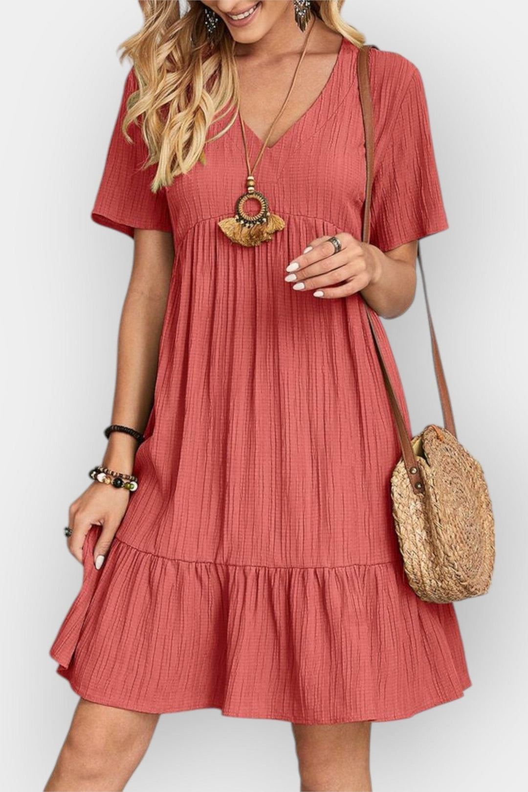 Rikke | Vestido con Escote en V