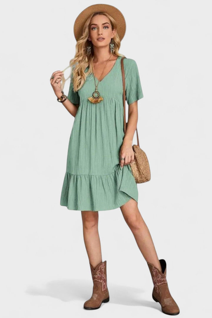 Rikke | Vestido con Escote en V