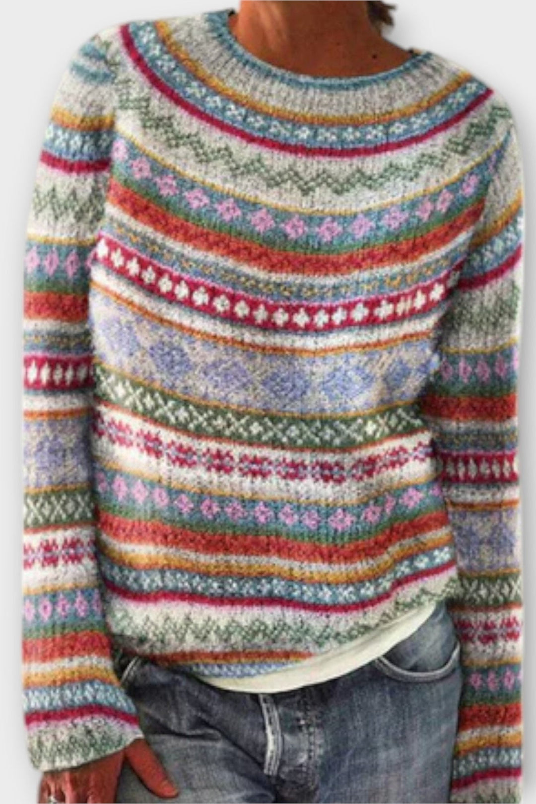 Rikke | Suéter Retro