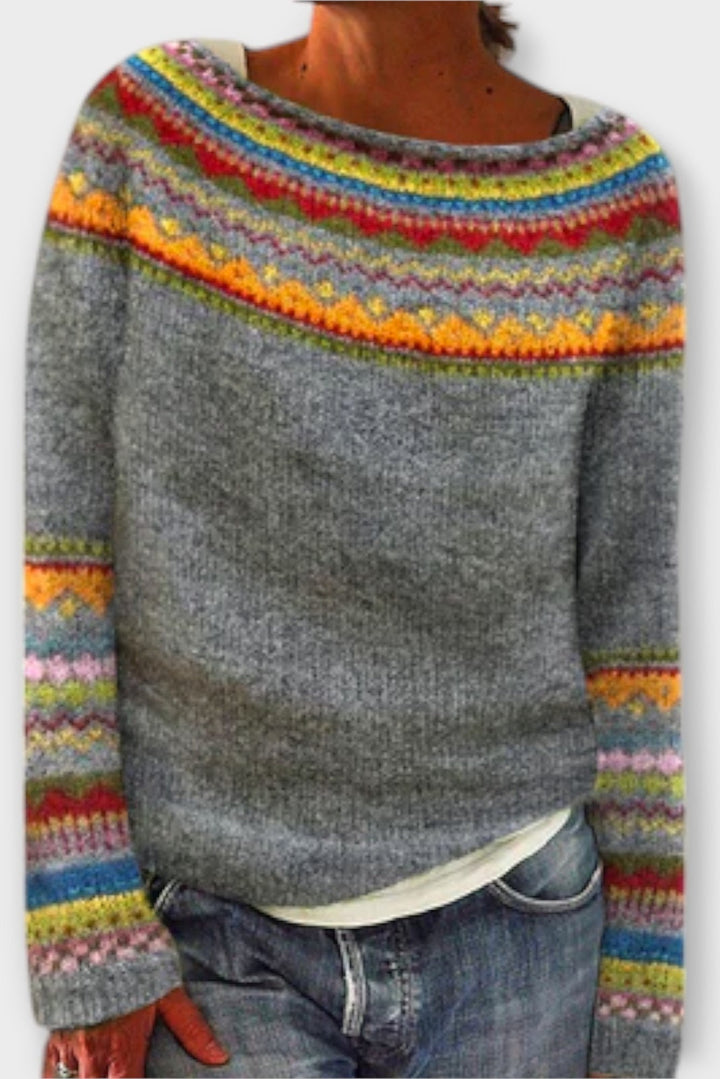 Rikke | Suéter Retro