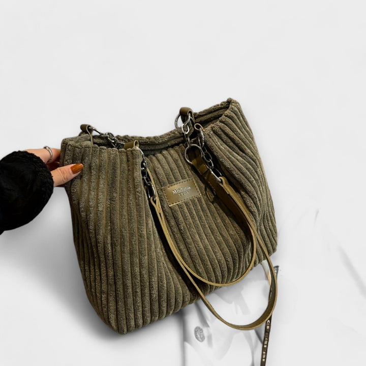 Ronja | Elegante bolso de hombro con cordón para un estilo único y versátil