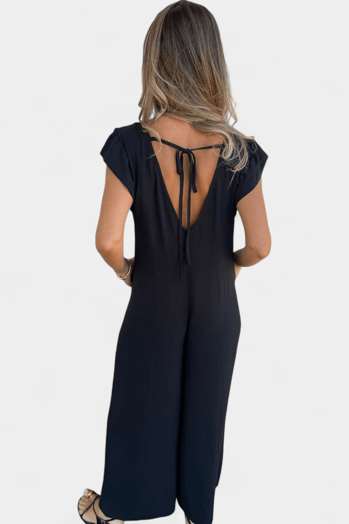 Ronja Leopard Print Jumpsuit - Unleash Your Wild Side with Effortless Style