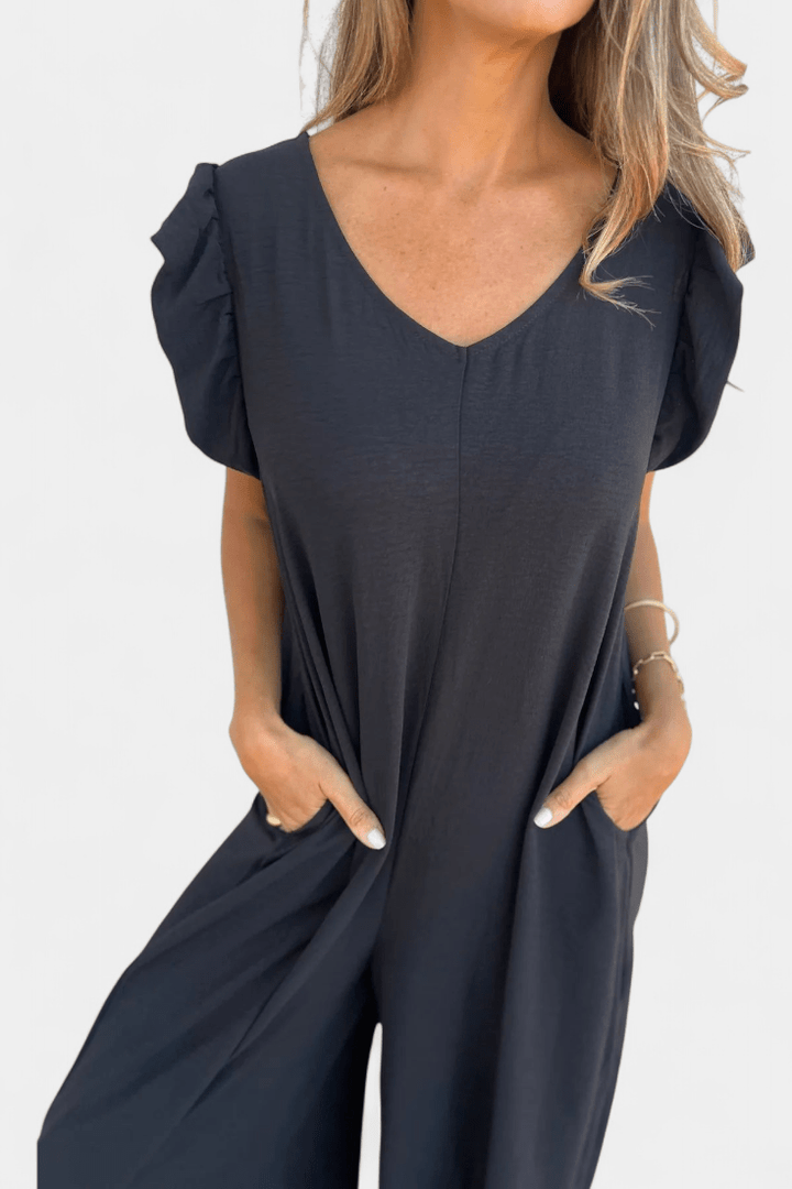 Ronja Leopard Print Jumpsuit - Unleash Your Wild Side with Effortless Style