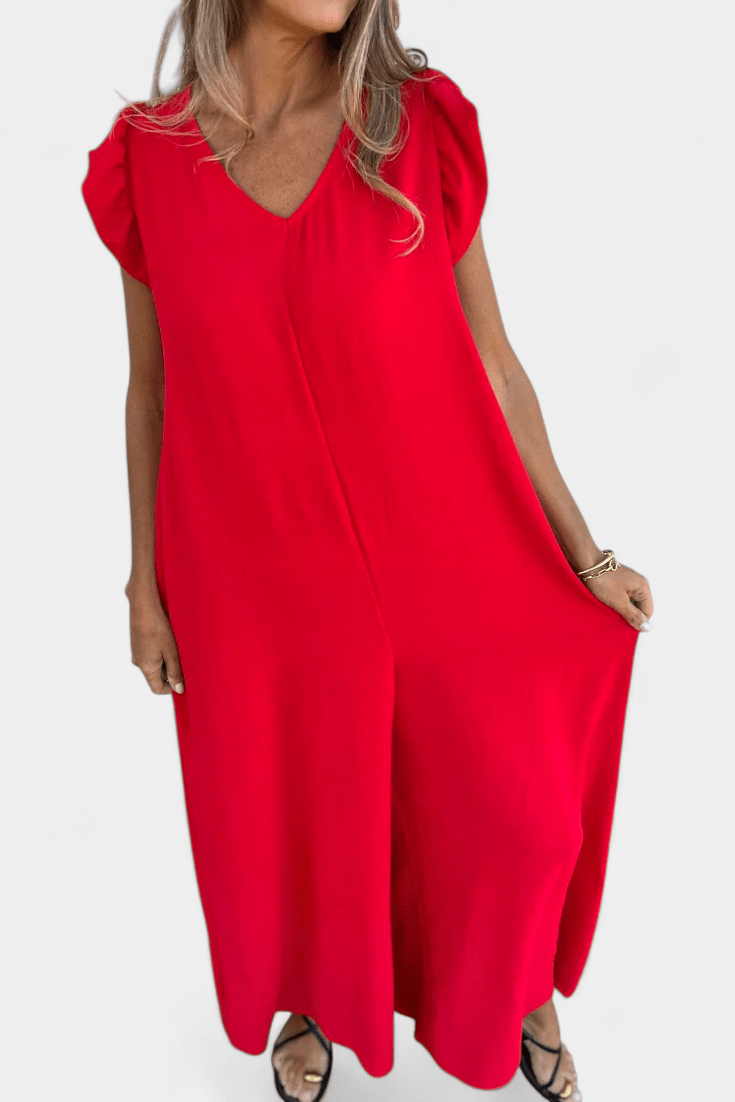 Ronja Leopard Print Jumpsuit - Unleash Your Wild Side with Effortless Style