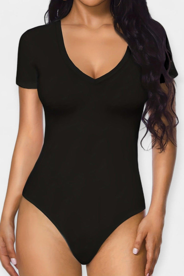Ronja | Body Elegante con Escote en V para Realzar tu Silueta