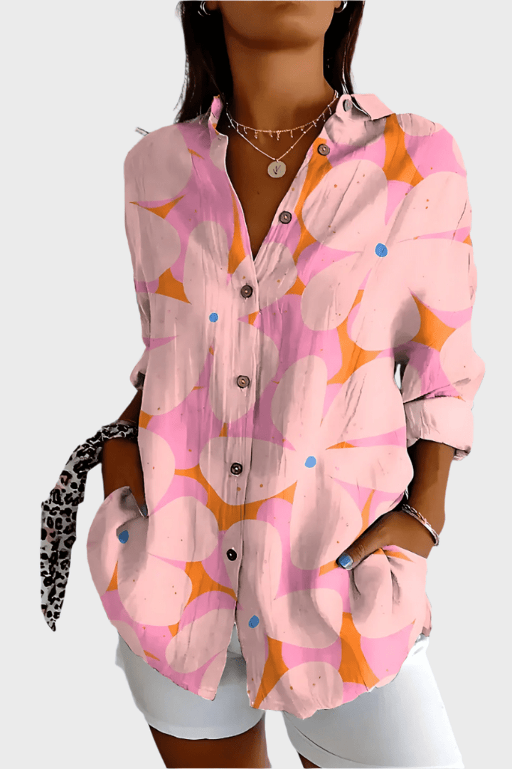 Rosa | Camisa con Estampado Floral