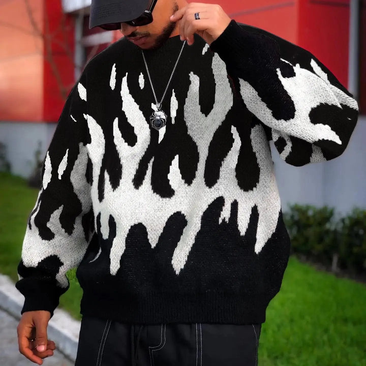 Volano Knitted Sweater Montvio