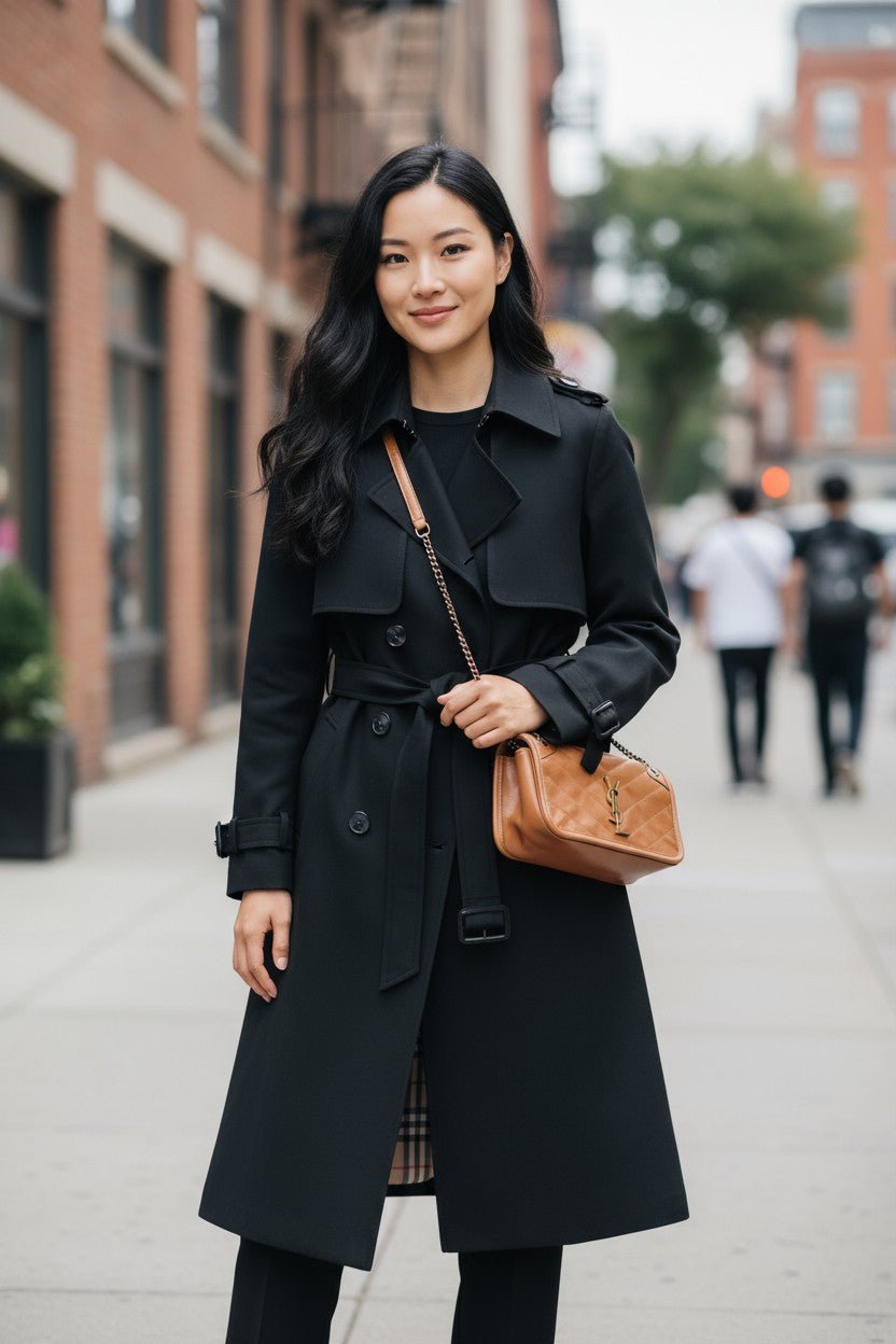 Saara™ | Sofisticado abrigo con cinturón en la cintura