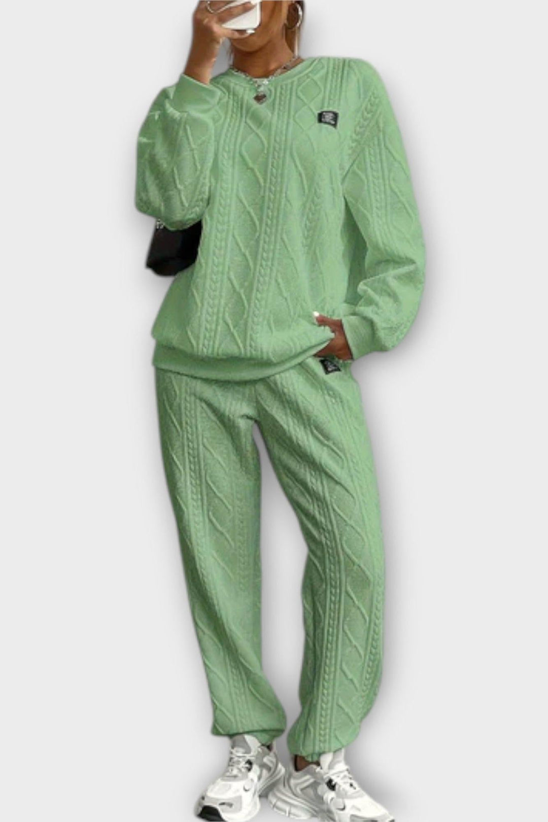 Saga Long Sleeve Set - Elevate Your Style with Comfort and Versatility