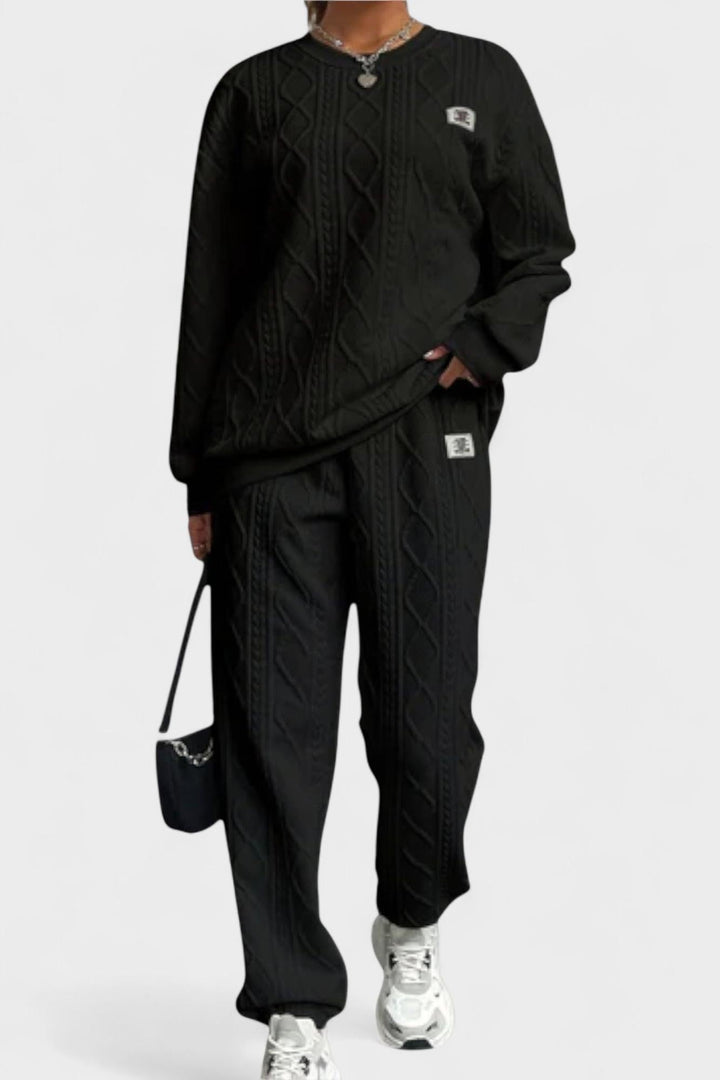 Saga Long Sleeve Set - Elevate Your Style with Comfort and Versatility