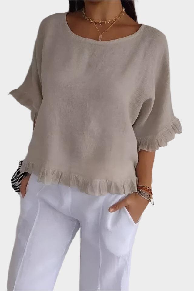 Saga | Linen Blouse