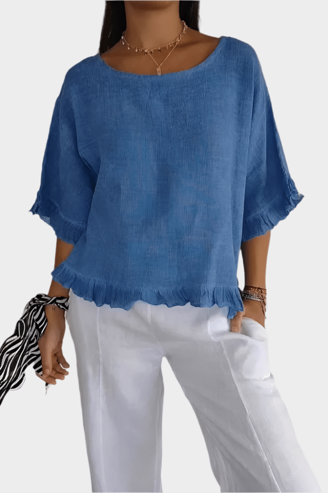 Saga | Linen Blouse