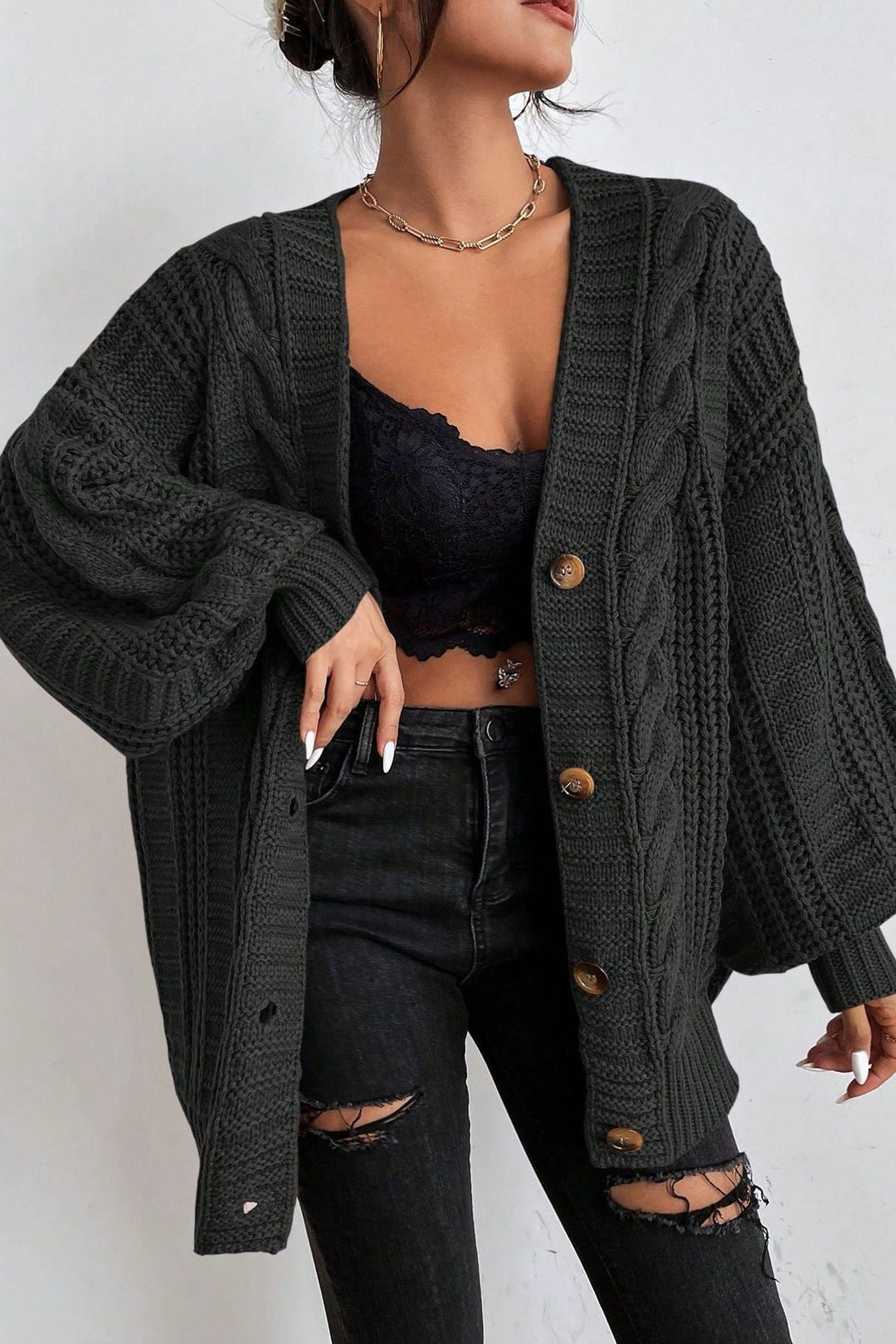 Saga Oversized Cardigan - Cozy Comfort Meets Effortless Style for Every Occasion