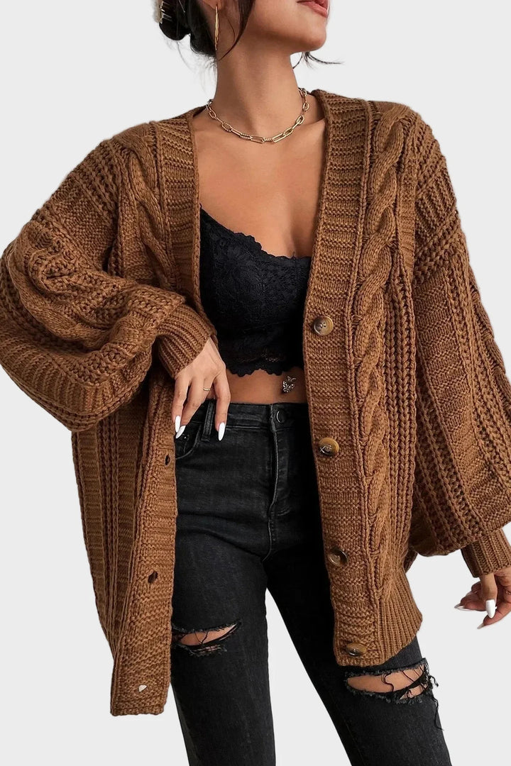 Saga Oversized Cardigan - Cozy Comfort Meets Effortless Style for Every Occasion