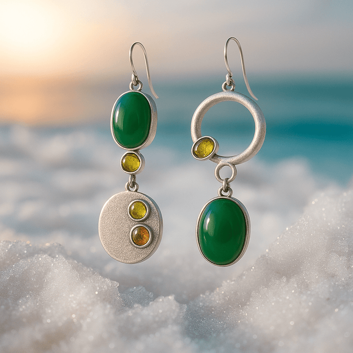 Saga | Elegantes Pendientes de Plata Brillante para Resaltar tu Estilo