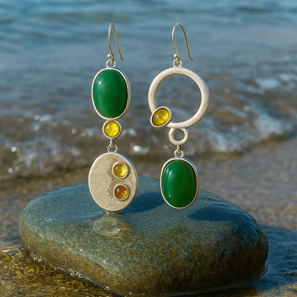 Saga | Elegantes Pendientes de Plata Brillante para Resaltar tu Estilo