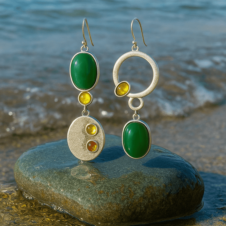 Saga | Elegantes Pendientes de Plata Brillante para Resaltar tu Estilo