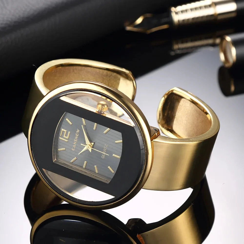 Saga | Elegante Reloj de Oro Negro para un Estilo Sofisticado y Atemporal