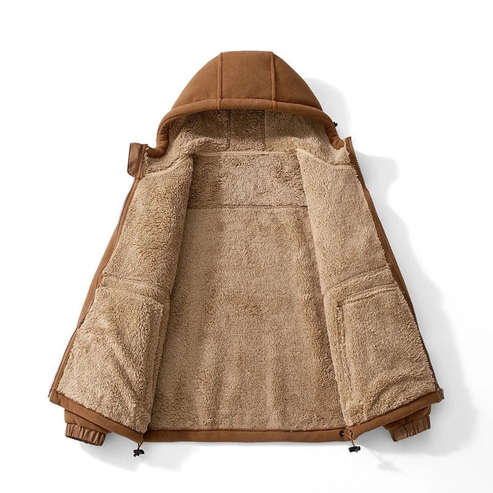 Sudadera de Piel de Cordero Romani: Elegancia y Calidez para un Estilo Único