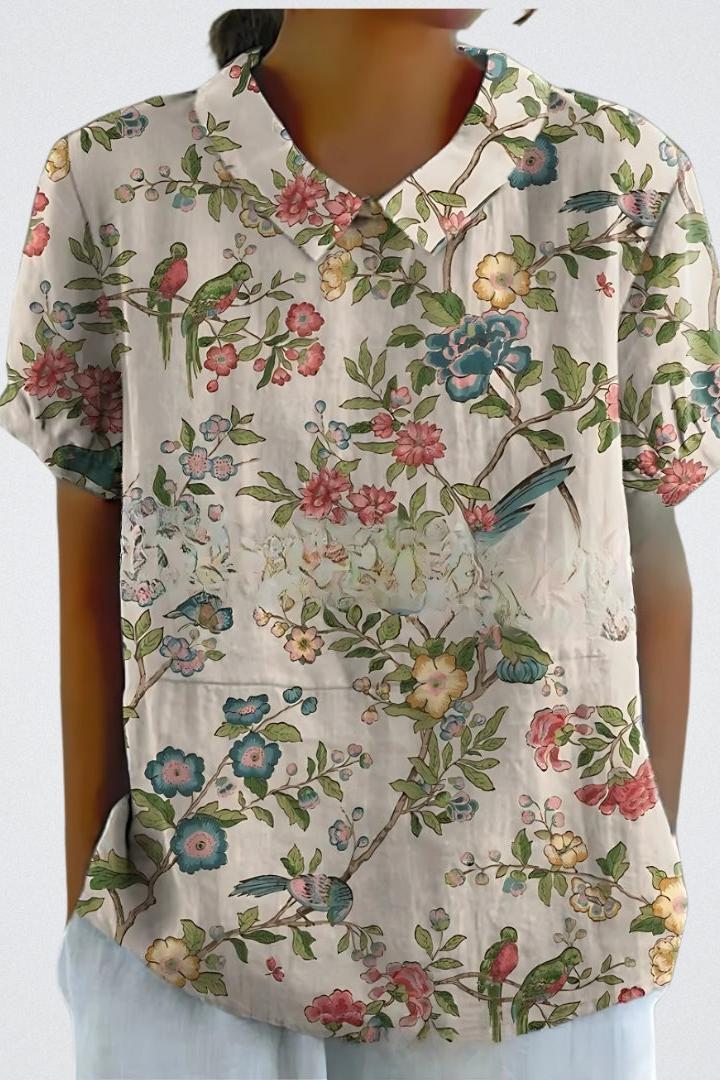Selma | Floral Blouse