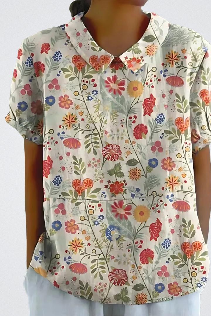 Selma | Floral Blouse