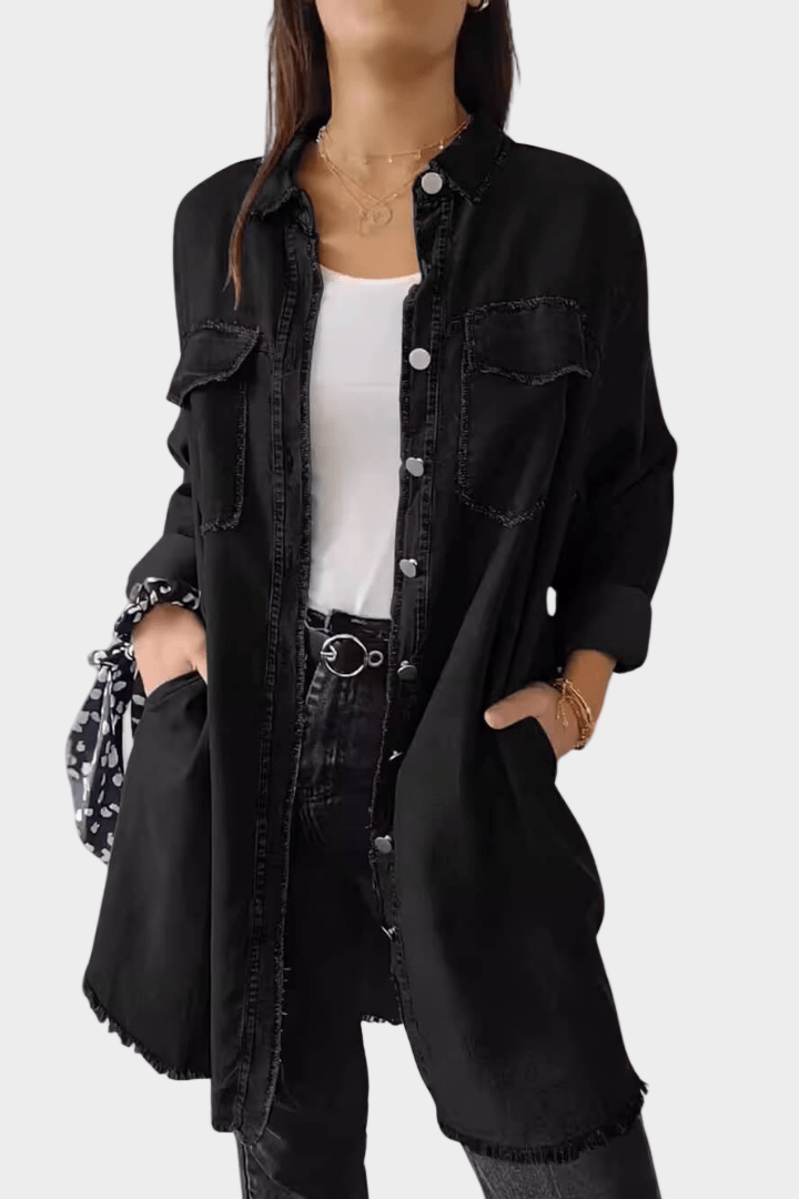 Sidsel Denim Shirt Dress - Effortless Style and Comfort for Every Occasion