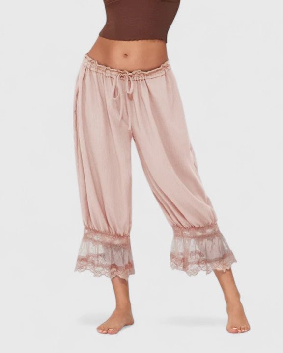 Silje Patchwork Pants: Unique Style and Comfort for Effortless Everyday Fashion