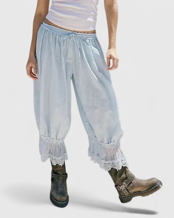 Silje Patchwork Pants: Unique Style and Comfort for Effortless Everyday Fashion