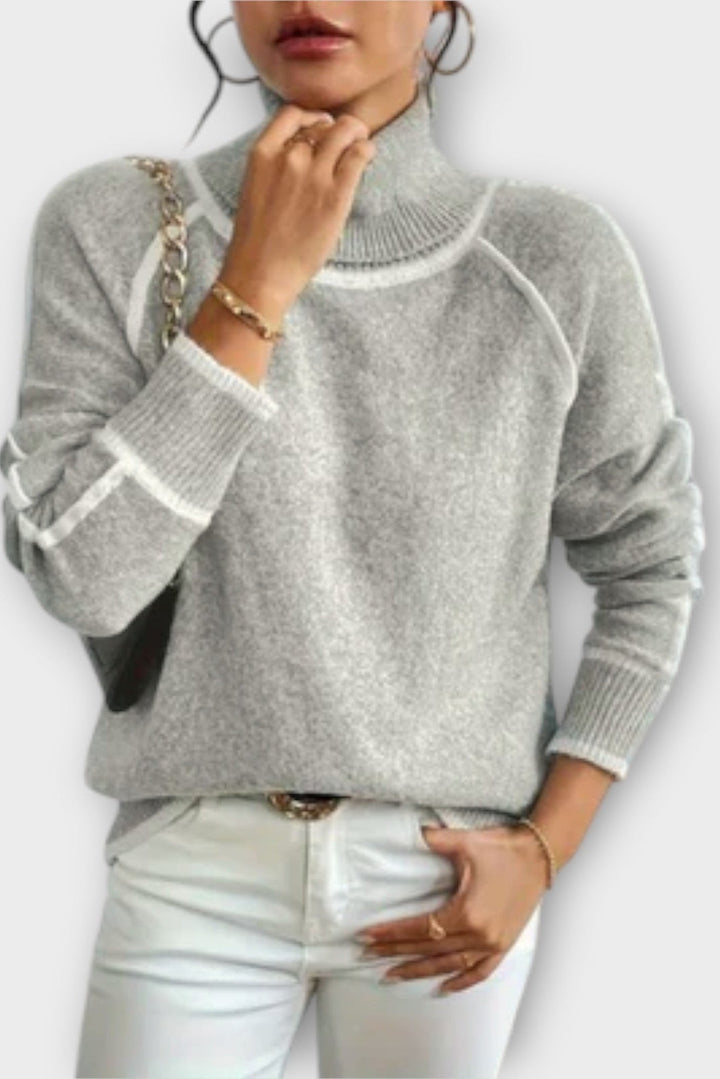 Sofía | Suéter de Cuello Alto Elegante