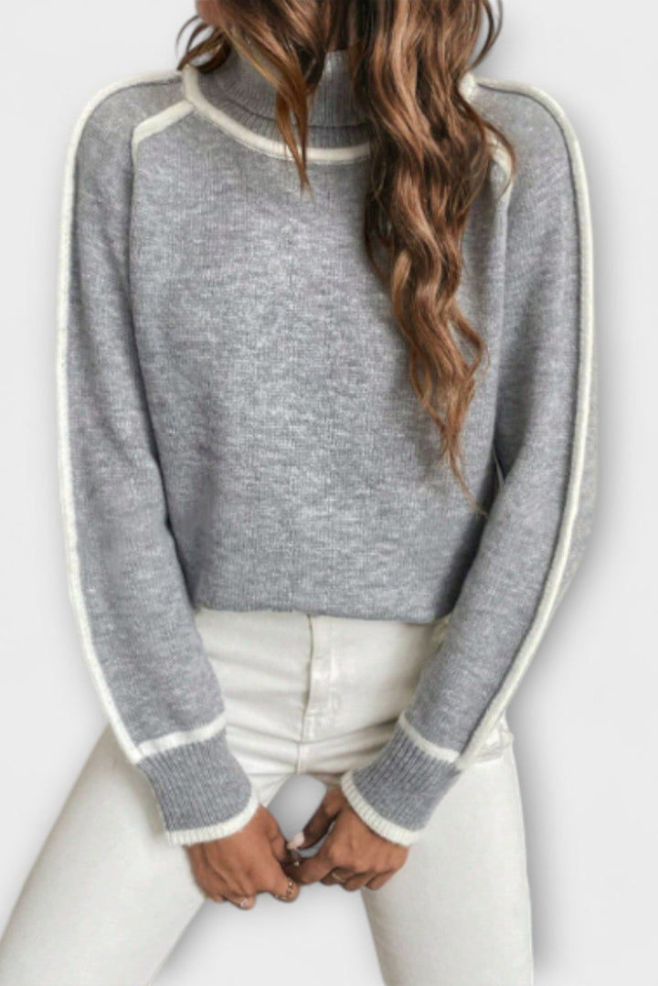 Sofía | Suéter de Cuello Alto Elegante