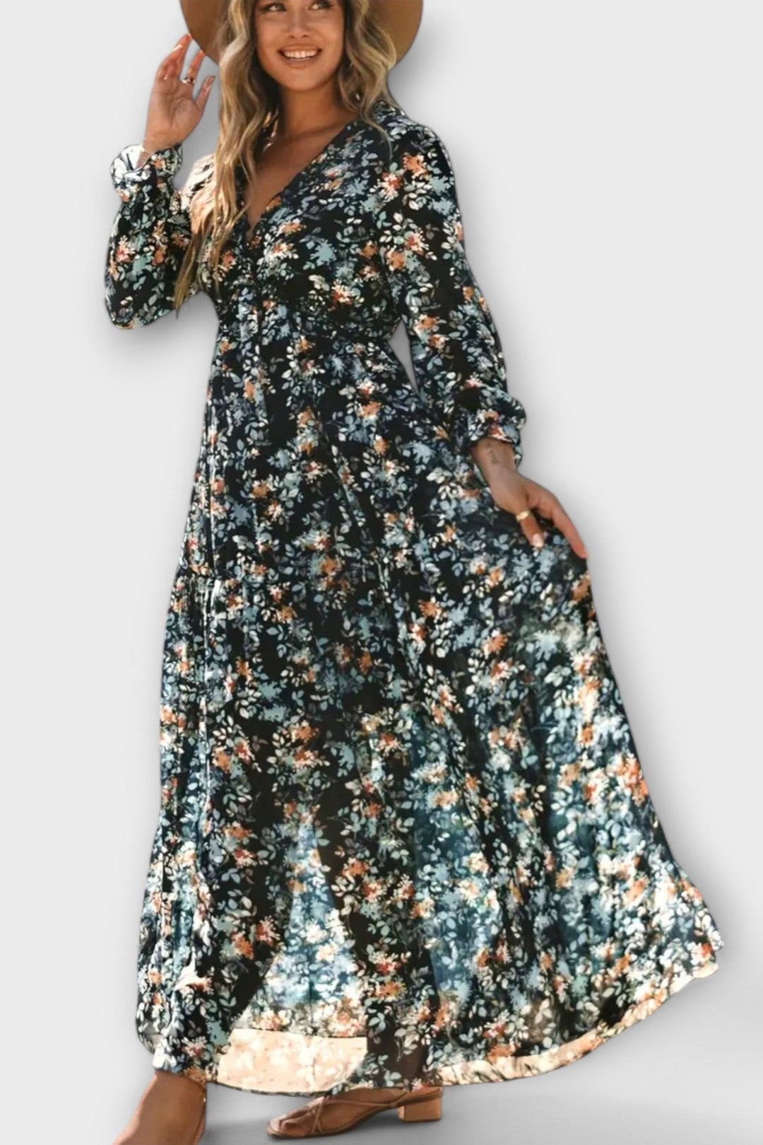 Sofía | Maxi vestido floral