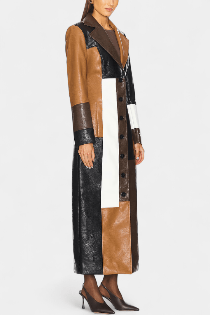 Solveig | Patchwork Trench Coat