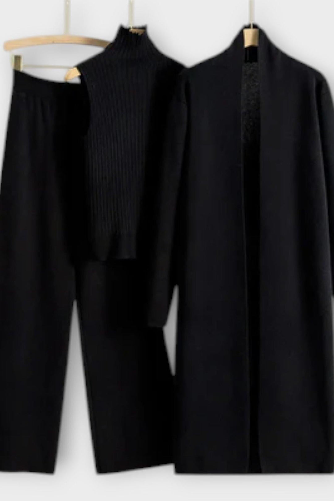 Stine Ribbed Knit Set - Cozy Comfort Meets Effortless Style for Every Occasion