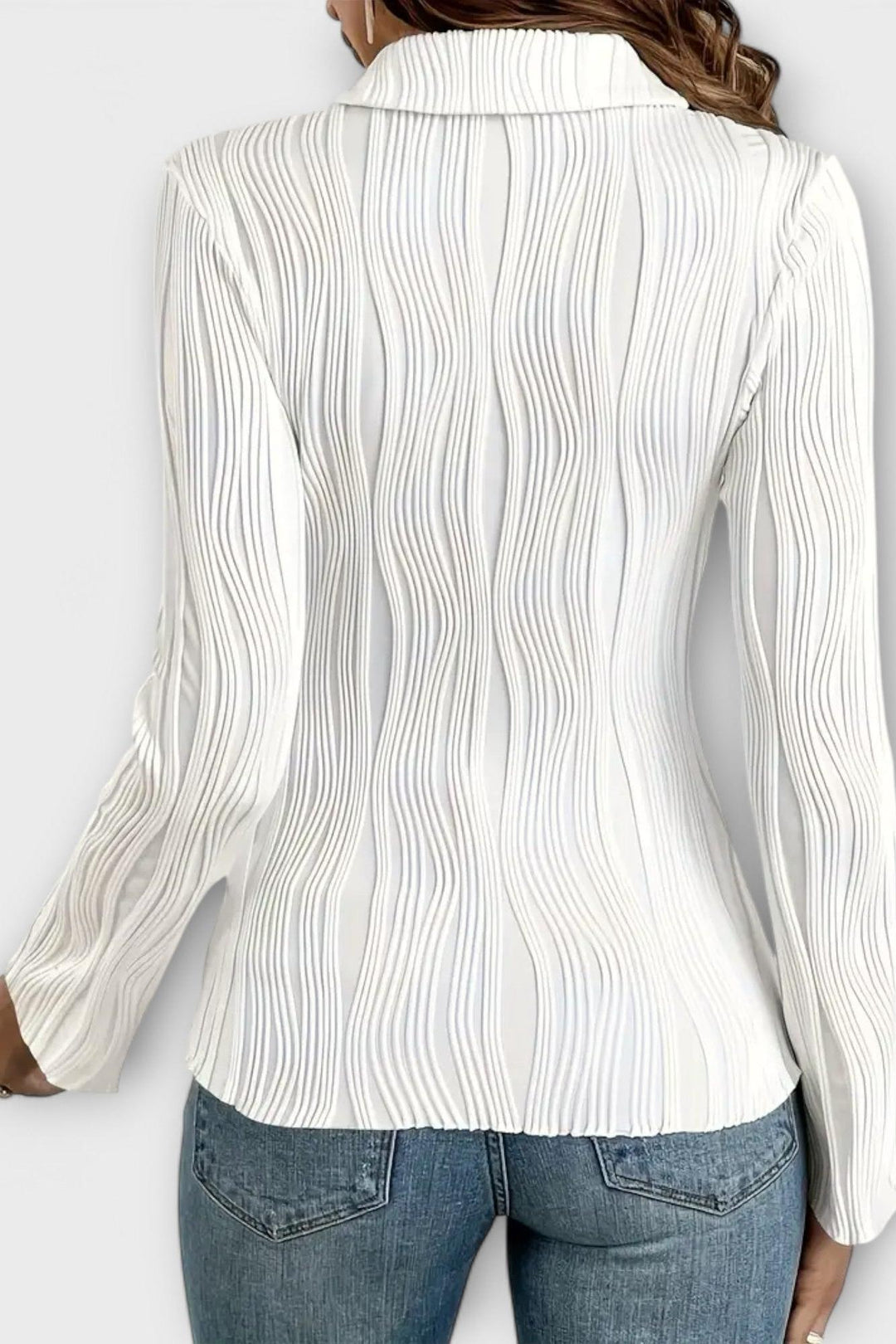 Thilde | Camisa Polo de Manga Larga